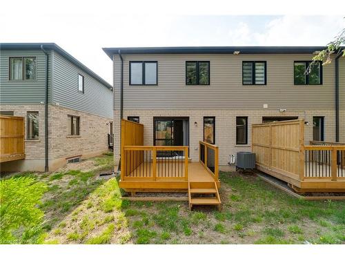 36 Pony Way Way, Kitchener, ON - Outdoor With Deck Patio Veranda With Exterior