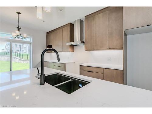 Lot 11-14 Carina Crescent, Kitchener, ON - Indoor Photo Showing Kitchen With Double Sink