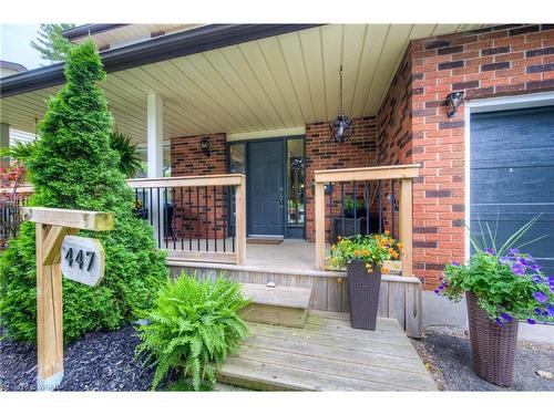 447 Grand Ridge Drive, Cambridge, ON - Outdoor With Deck Patio Veranda