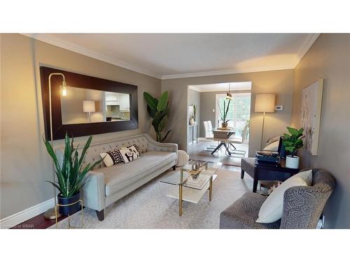 52 Rushbrook Drive, Kitchener, ON - Indoor Photo Showing Living Room