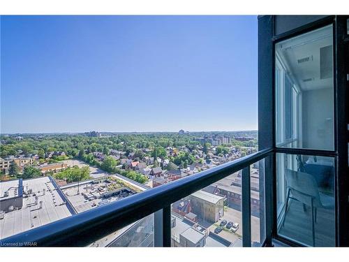 1403-108 Garment Street, Kitchener, ON - Outdoor With Balcony With View