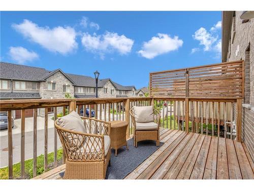 121 Hollybrook Trail, Kitchener, ON - Outdoor With Deck Patio Veranda With Exterior