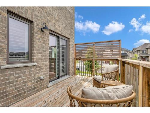 121 Hollybrook Trail, Kitchener, ON - Outdoor With Deck Patio Veranda With Exterior