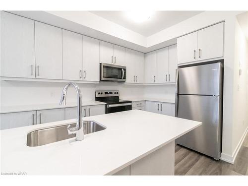 C9-10 Palace Street, Kitchener, ON - Indoor Photo Showing Kitchen With Stainless Steel Kitchen With Double Sink With Upgraded Kitchen