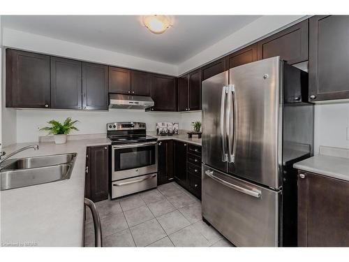 63 Glenvista Drive, Kitchener, ON - Indoor Photo Showing Kitchen With Double Sink