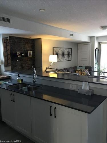 C14-190 Century Hill Drive, Kitchener, ON - Indoor Photo Showing Kitchen With Double Sink