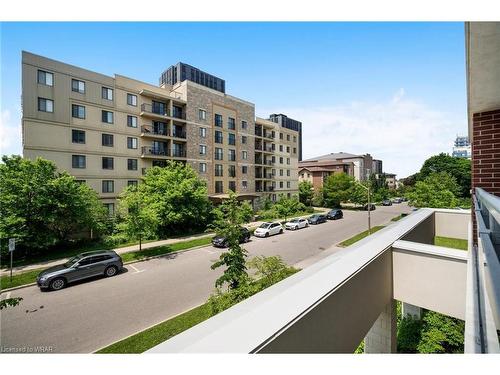 212-308 Lester Street, Waterloo, ON - Outdoor With Balcony With Facade