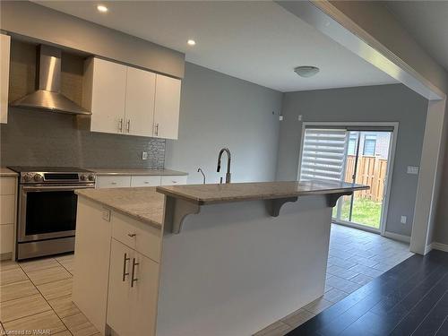 601 Florencedale Crescent, Kitchener, ON - Indoor Photo Showing Kitchen With Upgraded Kitchen