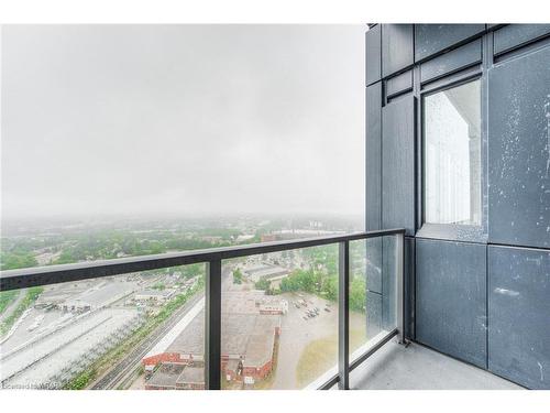 2908-15 Wellington Street, Kitchener, ON - Outdoor With Balcony With View With Exterior