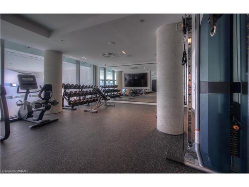 2908-15 Wellington Street, Kitchener, ON - Indoor Photo Showing Gym Room