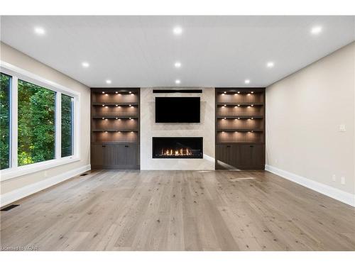 230 Stanley Drive, Waterloo, ON - Indoor With Fireplace