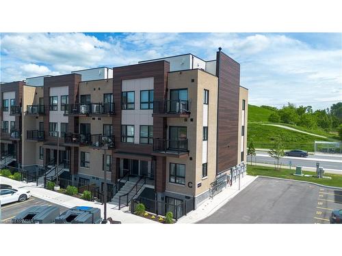 C22-10 Palace Street, Kitchener, ON - Outdoor With Balcony