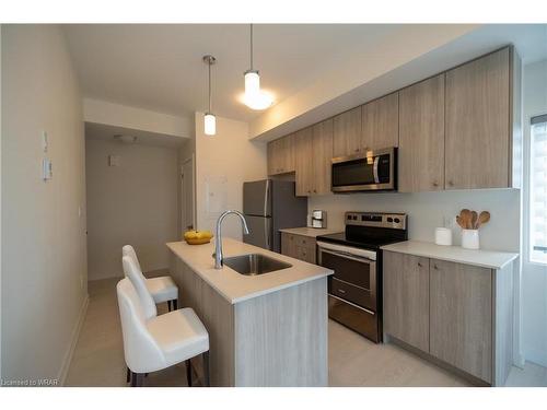 C22-10 Palace Street, Kitchener, ON - Indoor Photo Showing Kitchen With Stainless Steel Kitchen