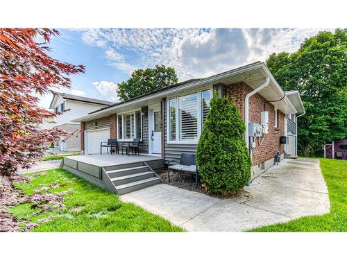 626 Pioneer Drive, Kitchener, ON - Outdoor With Deck Patio Veranda