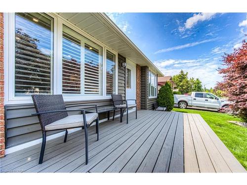 626 Pioneer Drive, Kitchener, ON - Outdoor With Deck Patio Veranda