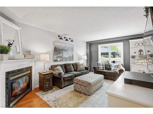 78 Mountain Laurel Crescent, Kitchener, ON - Indoor Photo Showing Living Room With Fireplace