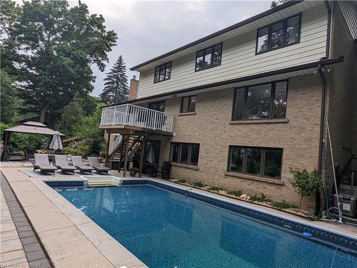 355 Edgehill Drive, Kitchener, ON - Outdoor With In Ground Pool