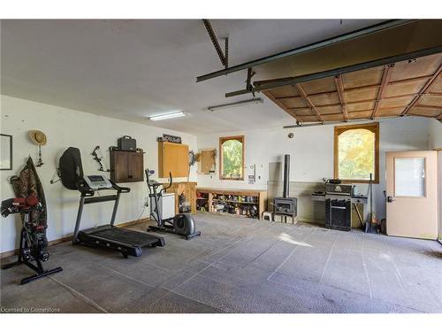 9499 Maas Park Drive, Mount Forest, ON - Indoor Photo Showing Gym Room