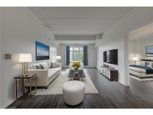 305-195 Commonwealth Street, Kitchener, ON - Indoor Photo Showing Living Room