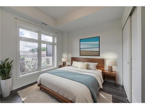 305-195 Commonwealth Street, Kitchener, ON - Indoor Photo Showing Bedroom