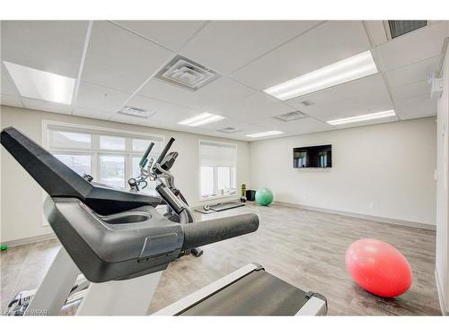 305-195 Commonwealth Street, Kitchener, ON - Indoor Photo Showing Gym Room