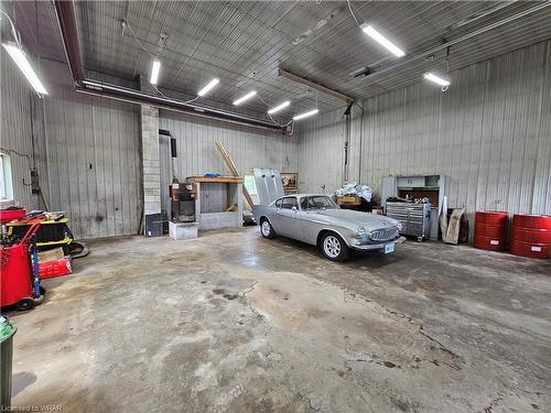 17 Cemetery Road, Norfolk County, ON - Indoor Photo Showing Garage