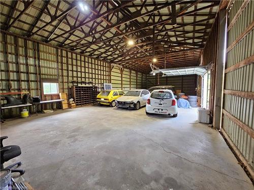 17 Cemetery Road, Norfolk County, ON - Indoor Photo Showing Garage