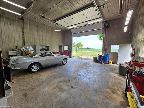 17 Cemetery Road, Norfolk County, ON - Indoor Photo Showing Garage