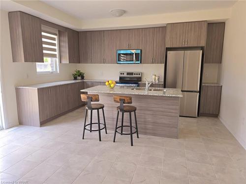 120 Blacklock Street, Cambridge, ON - Indoor Photo Showing Kitchen With Double Sink