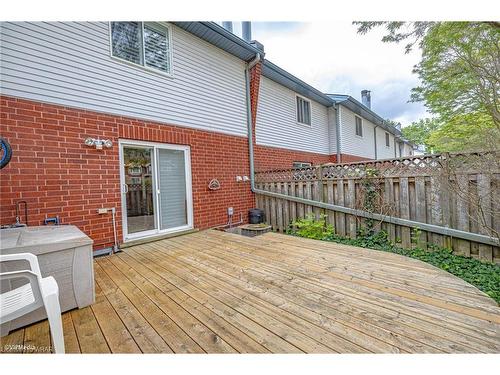 6-219 Kingswood Drive, Kitchener, ON - Outdoor With Deck Patio Veranda With Exterior