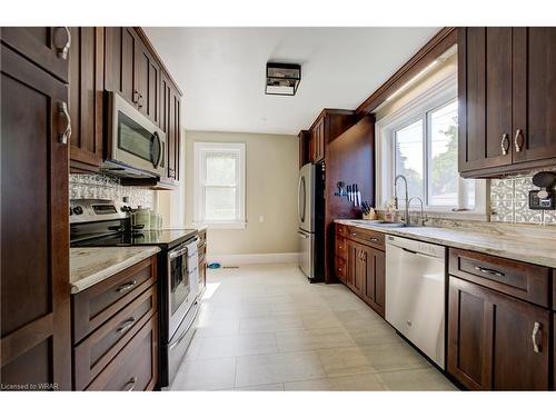 224 Grand River Street N, Paris, ON - Indoor Photo Showing Kitchen With Stainless Steel Kitchen