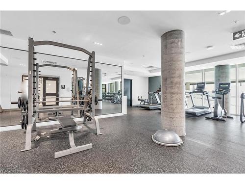 1906-15 Wellington Street S, Kitchener, ON - Indoor Photo Showing Gym Room