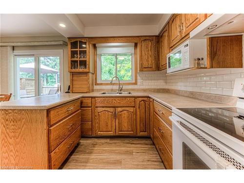 47 Kingston Crescent, Kitchener, ON - Indoor Photo Showing Kitchen With Double Sink