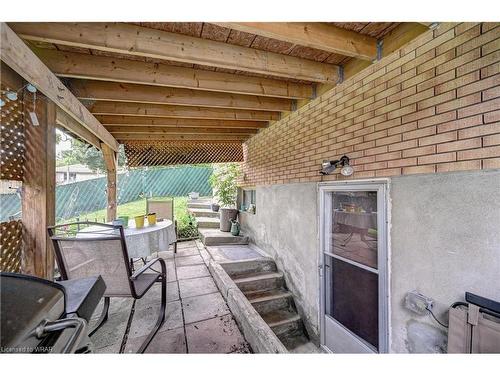 32 Southdale Avenue, Kitchener, ON - Outdoor With Deck Patio Veranda With Exterior