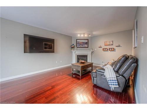 300 Granite Hill Road, Cambridge, ON - Indoor Photo Showing Living Room With Fireplace