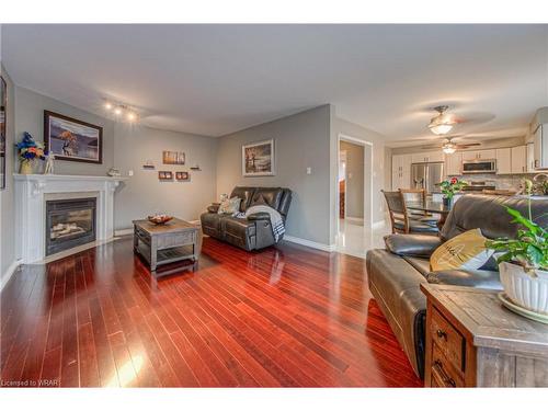 300 Granite Hill Road, Cambridge, ON - Indoor Photo Showing Living Room With Fireplace