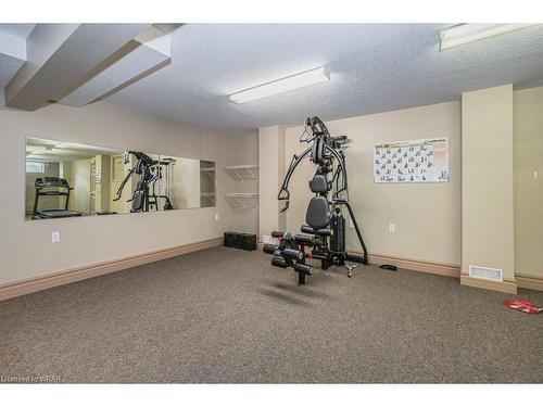 13C-350 Doon Valley Drive, Kitchener, ON - Indoor Photo Showing Gym Room