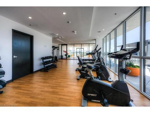 60 Charles Street W, Kitchener, ON - Indoor Photo Showing Gym Room