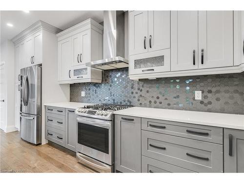 62 Roos Street, Kitchener, ON - Indoor Photo Showing Kitchen With Stainless Steel Kitchen With Upgraded Kitchen