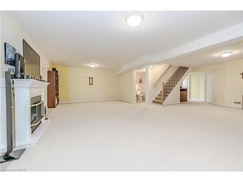 5F-350 Doon Valley Drive, Kitchener, ON - Indoor With Fireplace