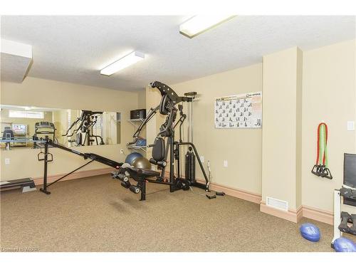 5F-350 Doon Valley Drive, Kitchener, ON - Indoor Photo Showing Gym Room