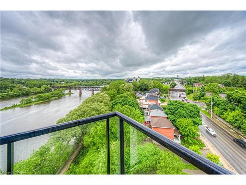1006-170 Water Street N, Cambridge, ON - Outdoor With Balcony With View