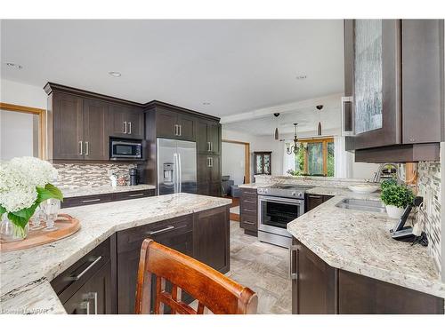 10 Huntingdale Drive, Kitchener, ON - Indoor Photo Showing Kitchen With Upgraded Kitchen