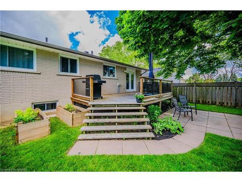 206 Forestwood Drive, Kitchener, ON - Outdoor With Deck Patio Veranda