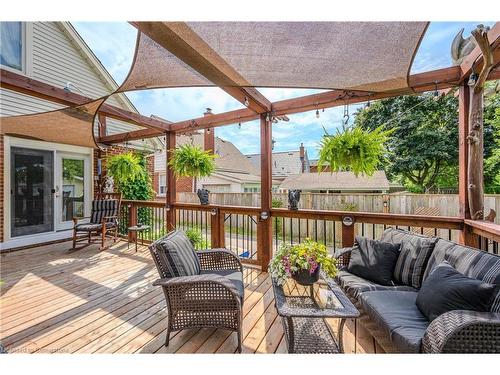 245 Melrose Avenue, Kitchener, ON - Outdoor With Deck Patio Veranda With Exterior