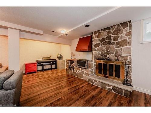 301 Shakespeare Drive, Waterloo, ON - Indoor With Fireplace