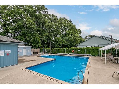 45 Edwin Crescent, Tillsonburg, ON - Outdoor With In Ground Pool With Backyard