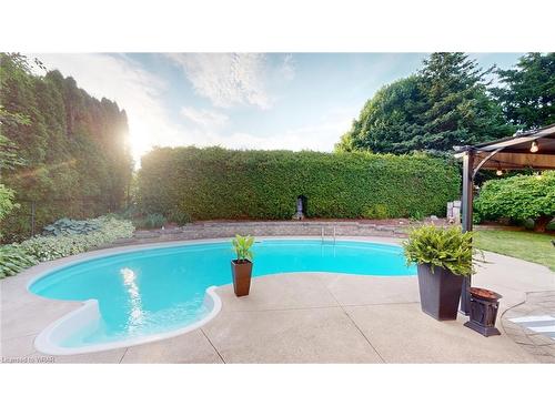 52 Rushbrook Drive, Kitchener, ON - Outdoor With In Ground Pool With Backyard