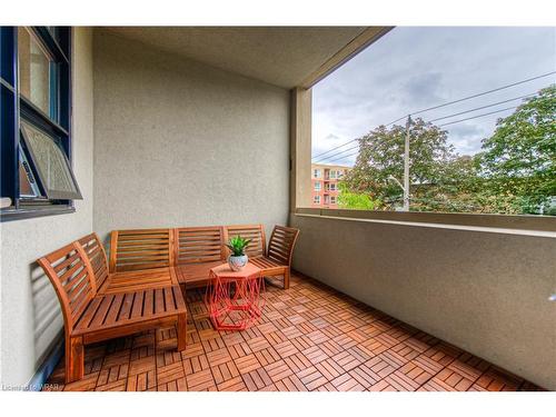 325-112 Benton Street, Kitchener, ON - Outdoor With Balcony With Exterior