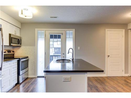 23E-1989 Ottawa Street, Kitchener, ON - Indoor Photo Showing Kitchen With Stainless Steel Kitchen With Double Sink